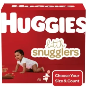 Huggies Little Snugglers Size 3, 156 Ct