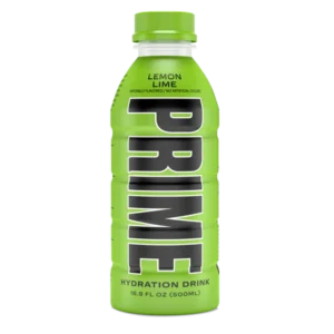 Prime Hydration with BCAA Blend for Muscle Recovery – Lemon Lime (12 Drinks, 16 Fl Oz. Each)