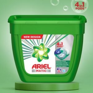Ariel Matic 4in1 PODs Detergent Pack 32 ct -for Top & Front load washing machine only