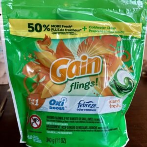 Gain Flings 3 In 1 Oxi Boost With Febreze Laundry Pods Island Fresh — 16 Count