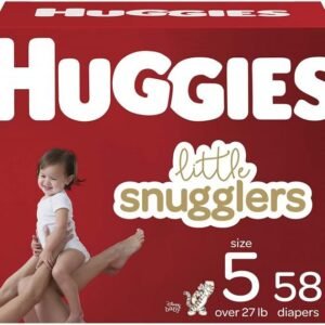 Huggies Little Snugglers Size 5, 58 Ct