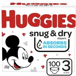 Huggies Snug & Dry, Size 3, 100 Ct