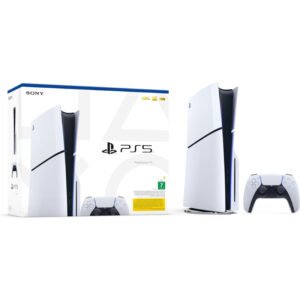 PlayStation 5 Disc Console (New 2023 Slim Model )- UAE Version, 1 Year Manufacturer Warranty