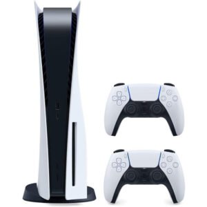 Sony PlayStation 5 Console 825GB CD Version with Extra DualSense Wireless Controller