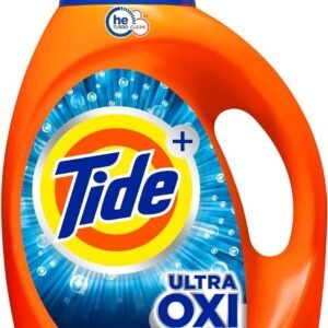 Tide Ultra Oxi Laundry Detergent Liquid Soap, High Efficiency (He), 59 Loads, Bl